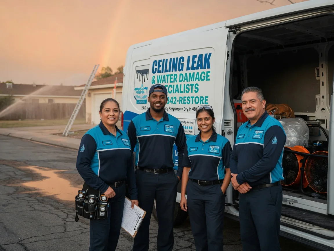 Ceiling Leak Cleanup company in Iron Belt, WI